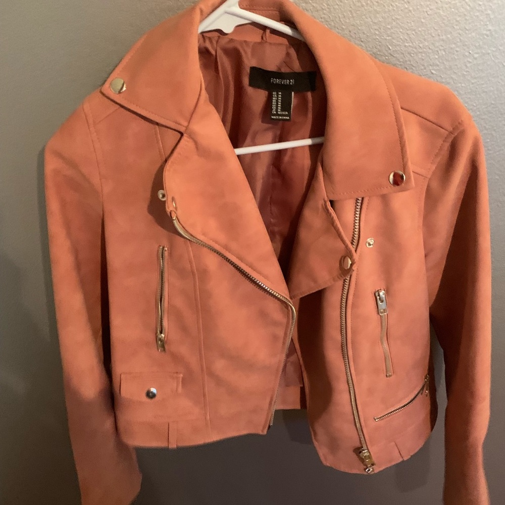 pink jacket